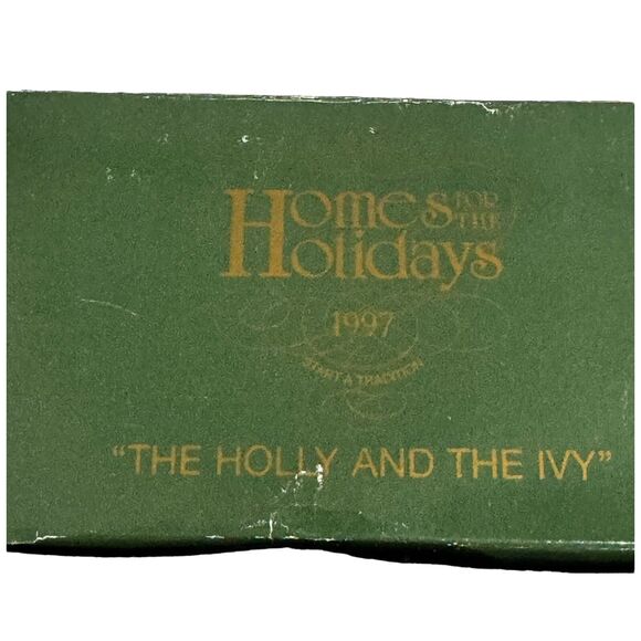 Dept 56 The Holly and the Ivy CHRISTMAS TREE Bird Couple Heritage EVENT PC 1997 - Picture 16 of 16